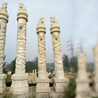 關于石雕龍柱、盤龍柱的簡單介紹