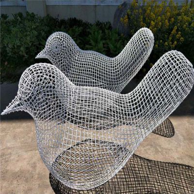 現代不銹鋼雕塑的形成構成