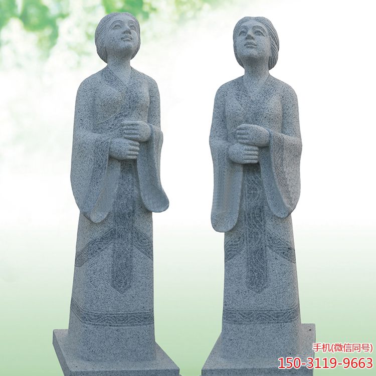 大理石石雕仕女雕塑