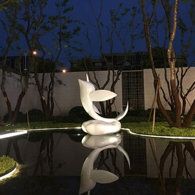 廣場(chǎng)戶(hù)外園林景觀動(dòng)物海豚雕塑