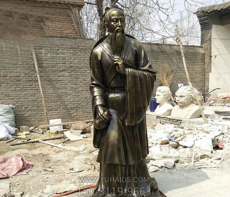 廣場銅雕名醫人物華佗雕塑 廣場銅雕名醫人物華佗雕塑