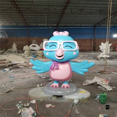 幼兒園卡通動物雕塑是怎么制作出來的？