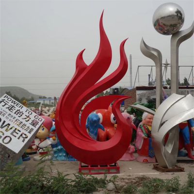 不銹鋼城市火鳳凰雕塑的作用是啥？