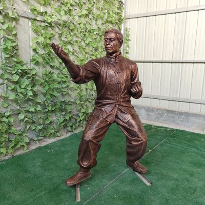 時尚女郎鑄銅裸女銅雕