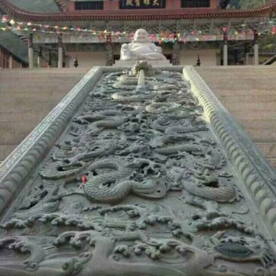 四羊方尊銅浮雕
