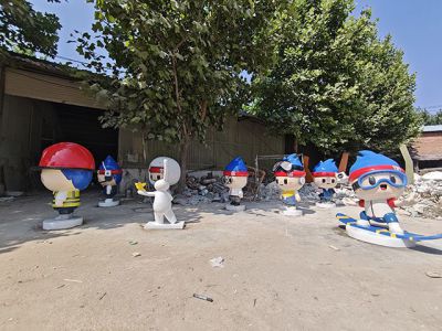 玻璃鋼卡通人物造型雕塑